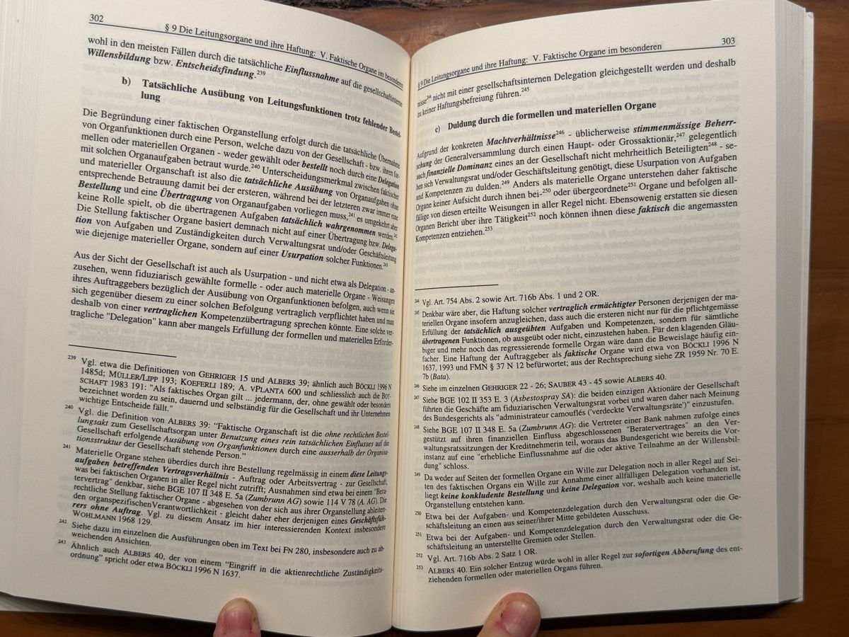 Libri: Die Haftung der Muttergesellschaft als materielles Organ – Usato da Volketswil venduto da doughboy 6