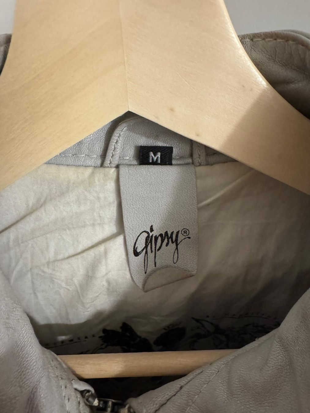 Giacche: Lederjacke Gipsy hellgrau – Usato da Sempach venduto da Dachkatze 2