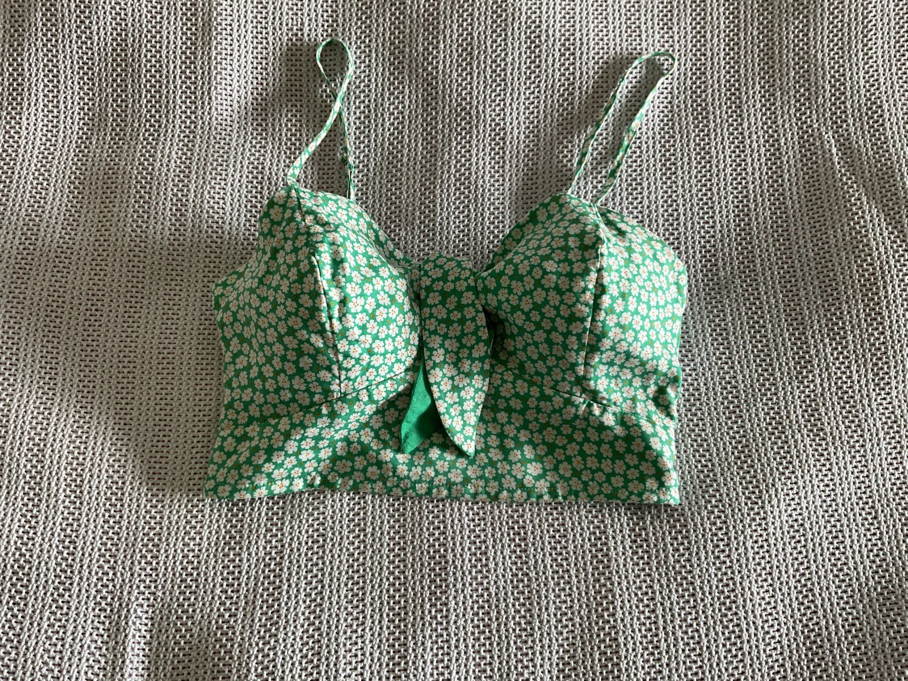 Benetton Tops: Benetton - Blümchen Sommer Top - Gr. S – Gebraucht aus Walchwil von Budy7 1