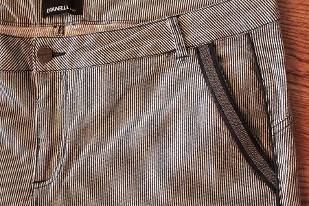 Dranella Jeans Capri gestreift, Neuwertig! Kurze Hose Shorts