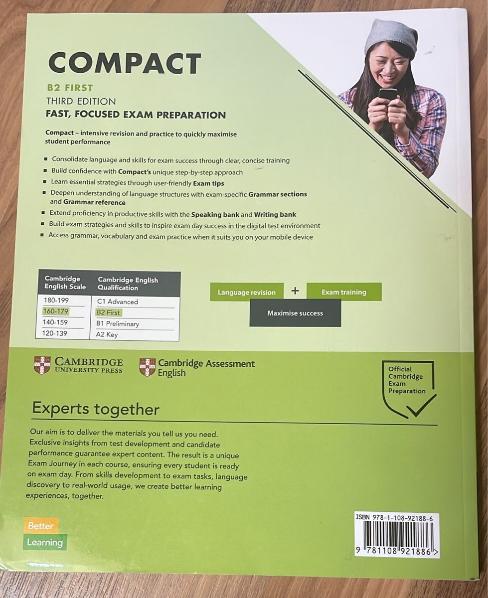 Bücher: Cambridge Compact B2 First Student's Book Third Edition – Neu (gemäss Beschreibung) aus Buch am Irchel von Lord_roli 1