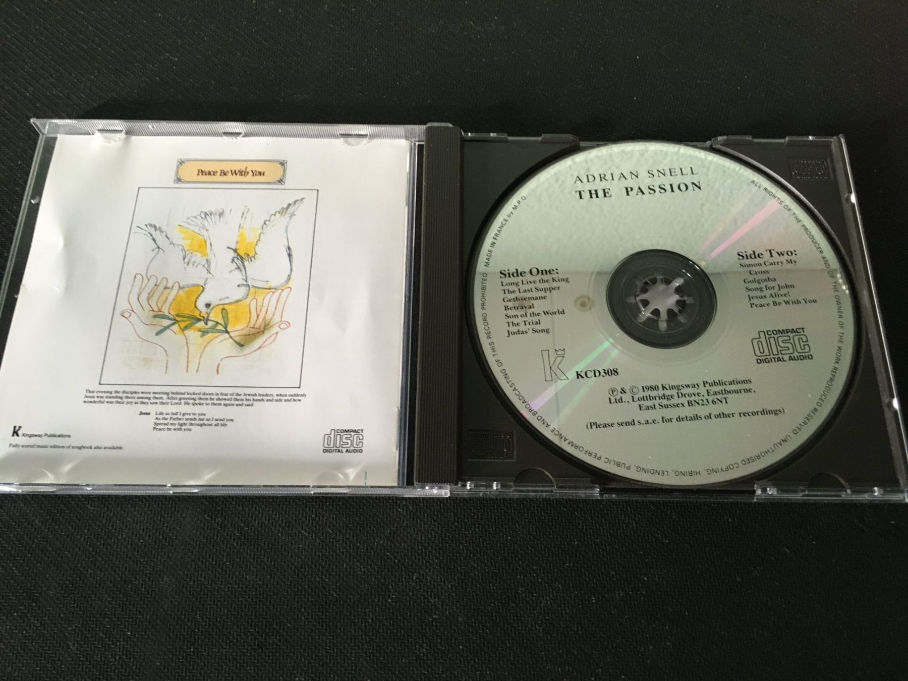 CDs: Adrian Snell - The Passion -CD- – Gebraucht aus St.Gallen von MedienJoe 1