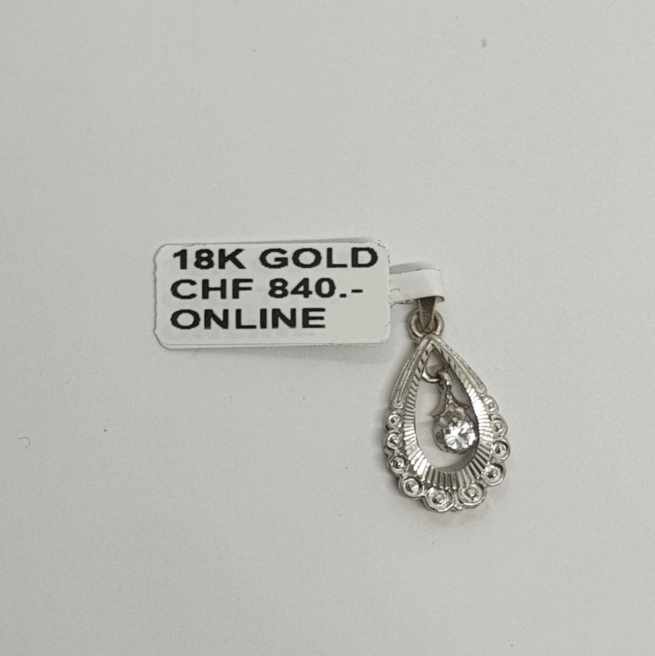 Ciondoli: Echt 18K Gold Anhänger – Usato da Luzern venduto da Luzern-Goldhaus 1