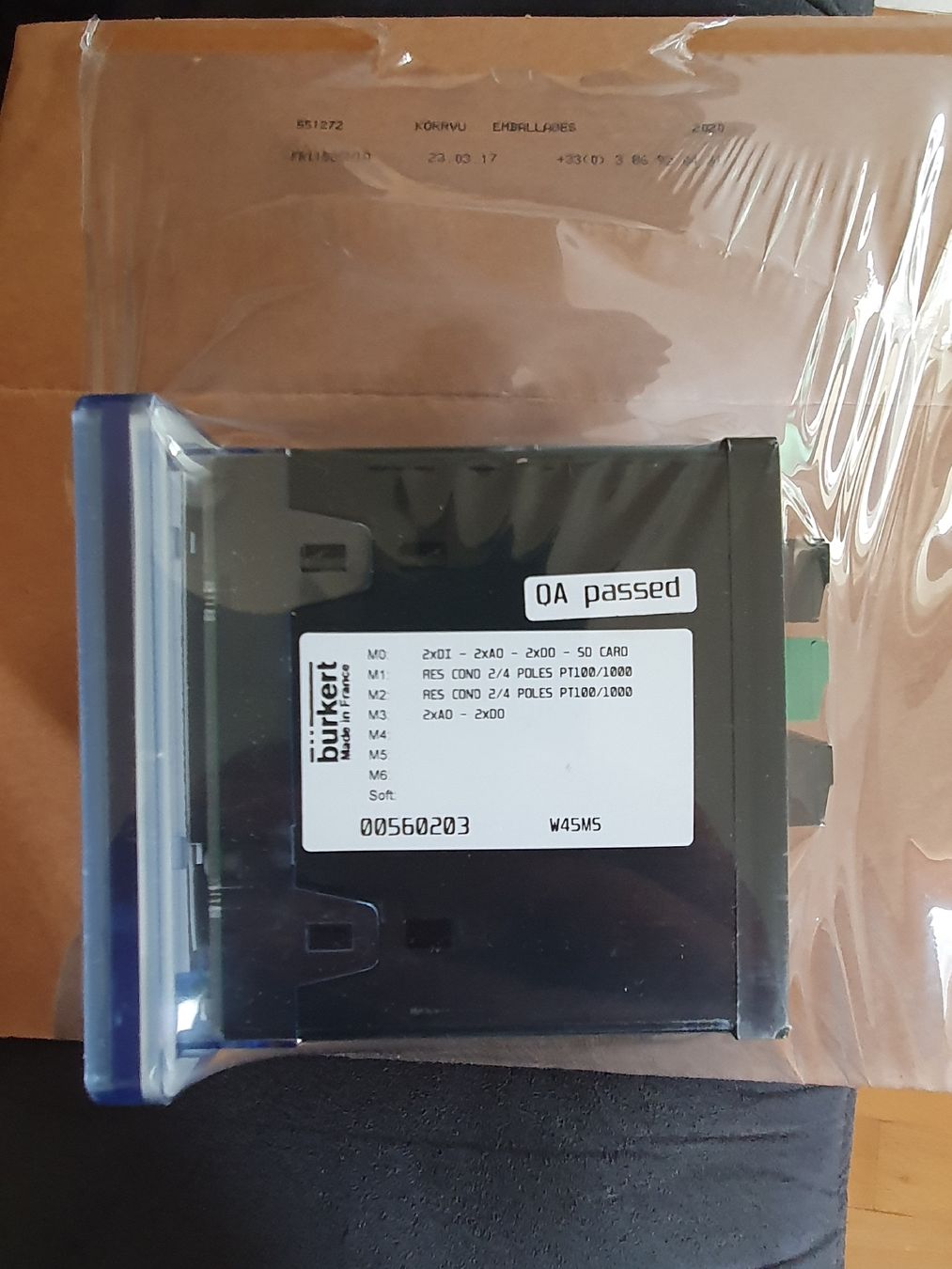 Elektronikbauteile: Burkert MultiCELL Controller 0056203 new in packaging – Neu und originalverpackt aus Gossau SG von vis_tk9p 2