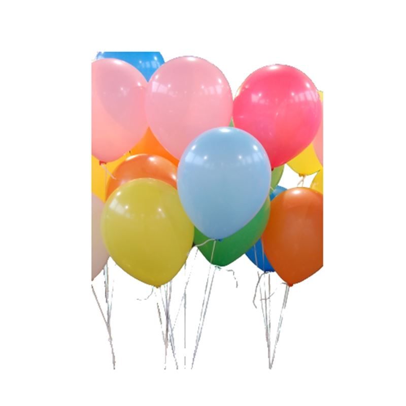 Tutte le decorazioni: Ballon, 100Stk Luftballon 28cm, bunt Mix – Nuovo e nell'imballaggio originale da Wettingen venduto da Swala 1