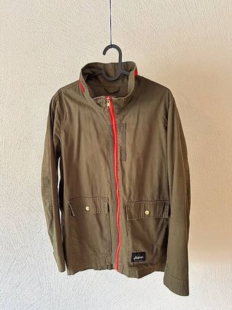 Stoffjacke olive