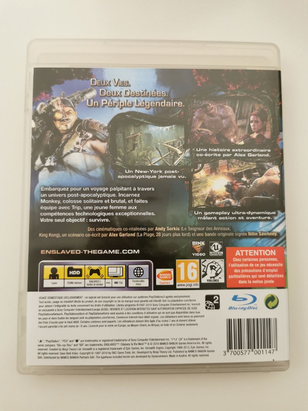 Sony Giochi: Enslaved  – Usato da seigneux venduto da Boyo12 1