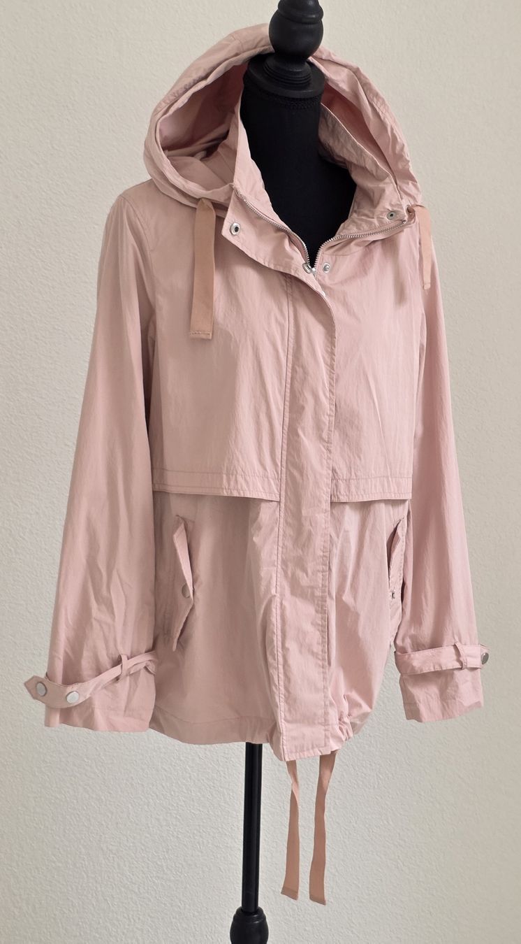 C&A Giacche: Leichte Jacke Kapuze Rosa Gr 42 C&A  – Nuovo (secondo la descrizione) da Rheinsulz venduto da Gilea