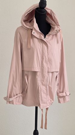 Leichte Jacke Kapuze Rosa Gr 42 C&A 