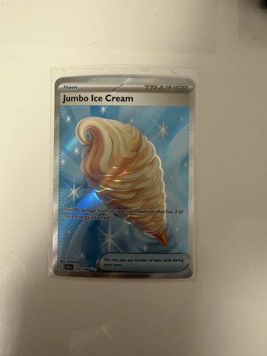 Pokémon Carte collezionabili: Jumbo Ice Cream 109/086 EN – Nuovo (secondo la descrizione) da St. Margrethen SG venduto da mar_r9qg