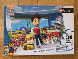 Puzzle Pat' Patrouille 30 pièces +4 ans, Nathan, complet