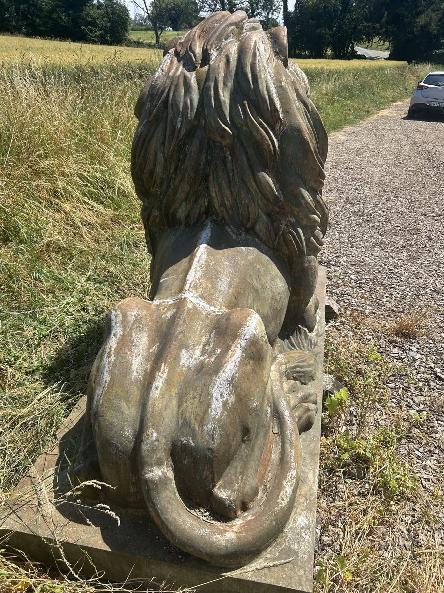 Skulpturen & Statuen: Statue lion en fer  – Gebraucht aus Yverdon-les-Bains von Sicario1969 4