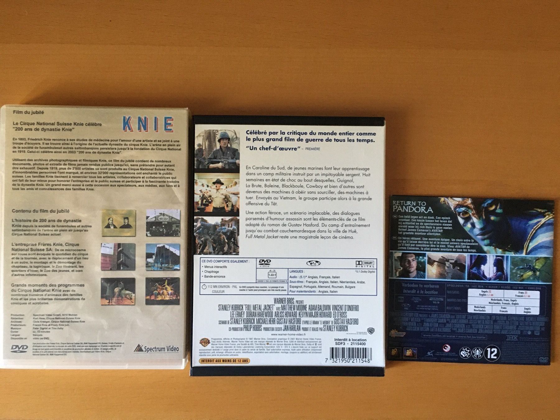 Tutti i DVDs: 3 DVDs for 5-. – Usato da Neuchâtel venduto da Tradeboi 1