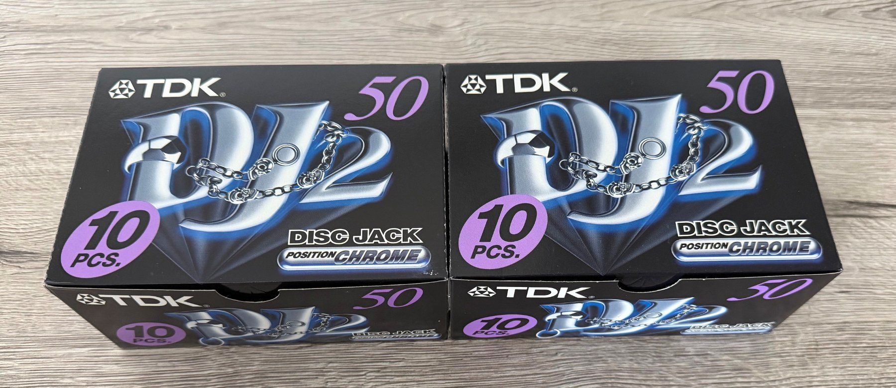 Musicassette: 20 Stk TDK - DJ2 50 Typ2 Chrome OVP – Nuovo e nell'imballaggio originale da Klingnau venduto da AudioVision