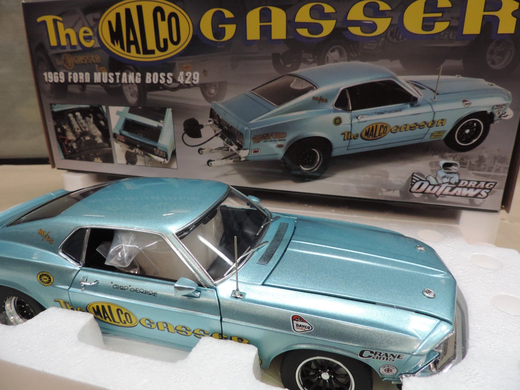 Ford Modellini d'auto: 1969 Ford Mustang ACME 1:18 – Nuovo e nell'imballaggio originale da Epautheyres venduto da LordSkull