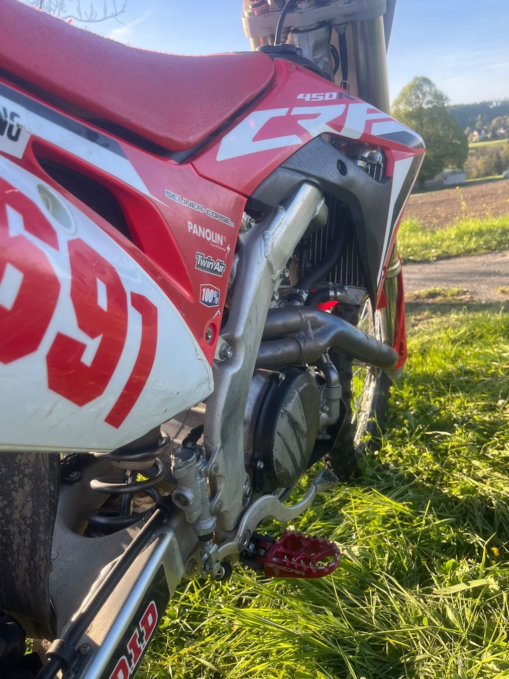 Honda Enduro: Honda CRF 450R (MX) – Usato da St. Gallen venduto da Sanders-sell 9