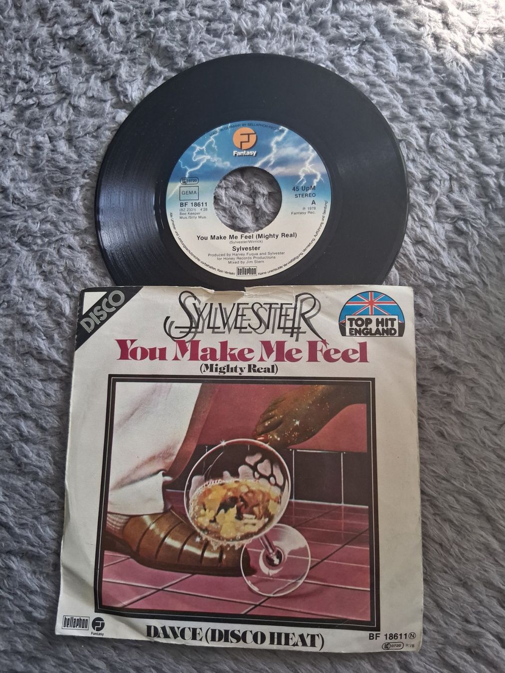 Dischi in vinile: SYLVESTER       YOU MAKE ME FEEL    7NER SINGLE – Usato da Wetzikon ZH venduto da Ramones01