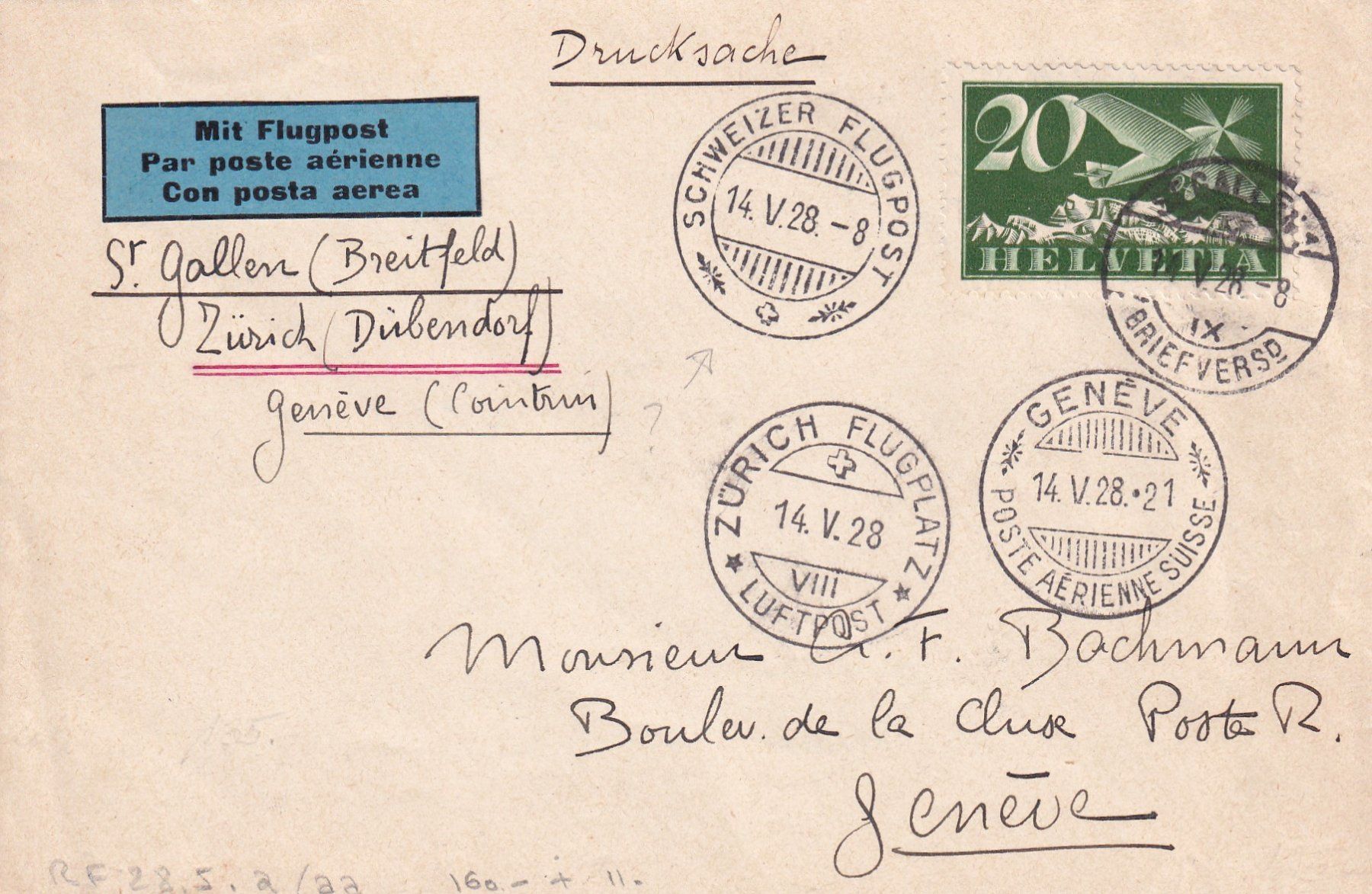 Tous les timbres: Flugpost – D'occasion à Birsfelden par chr_yq2g