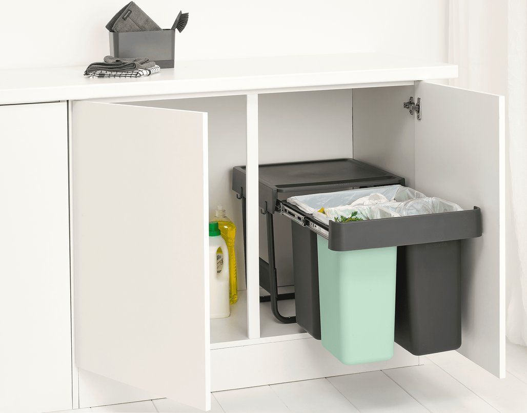 Müllex Poubelles: BRABANTIA Abfallsystem Sort&Go 10+10+20 l – Neuf (Voir description) à Kägiswil par nick333 3