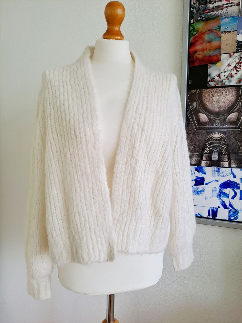 S.Oliver Giacche: Strickjacke crème-weiss von s.Oliver, M – Nuovo (secondo la descrizione) da Volketswil venduto da ronbons 1