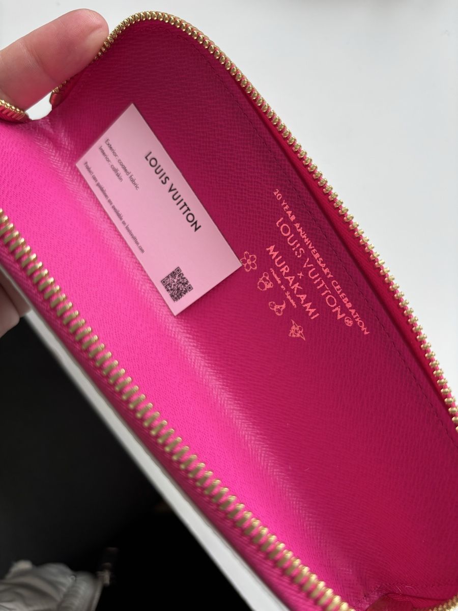 Louis Vuitton Portamonete: Louis Vuitton Murakami Multicolor White Cosmetic Purse – Nuovo e nell'imballaggio originale da Basel venduto da ars_r7xd 4