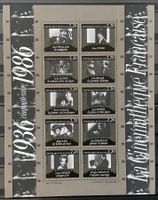 1986 Frankreich 50.Jahre Französische Filme  **
