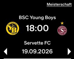 YB - FC Basel (29.08.2026) 1 Ticket Sektor B