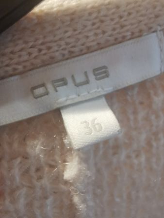 Opus Strickjacke, Gr. 36, Beige, Kuschelig