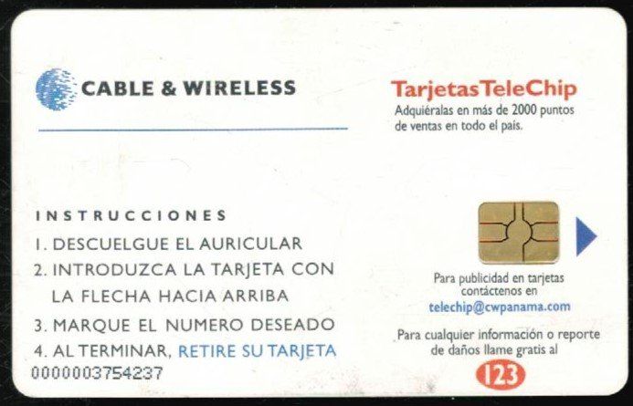 Schede telefoniche: Telefonkarte Panama – Usato da Zürich venduto da Tolima194 1