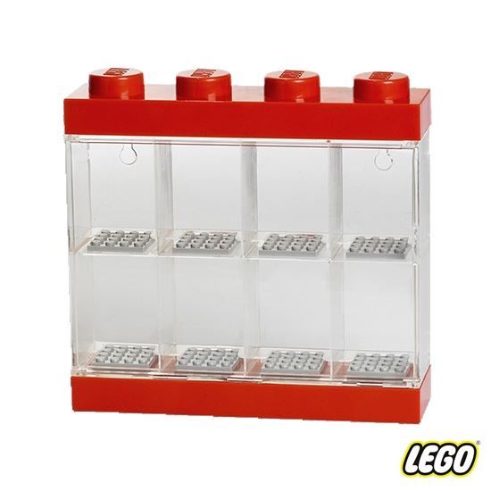 Vetrine: Lego Minifigure Display Case 4 Knob Rot – Nuovo e nell'imballaggio originale da Wettingen venduto da kochshop 1