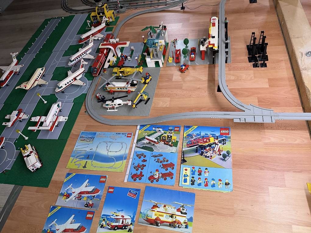 Lego Giocattoli: Legoland Flughafen Set inkl. Monorail – Usato da Felben-Wellhausen venduto da Fehrli82