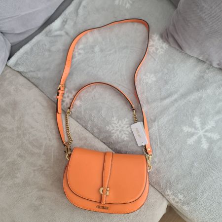 Orangefarbene Guess-Schultertasche 🍊 Neu mit Etikett!