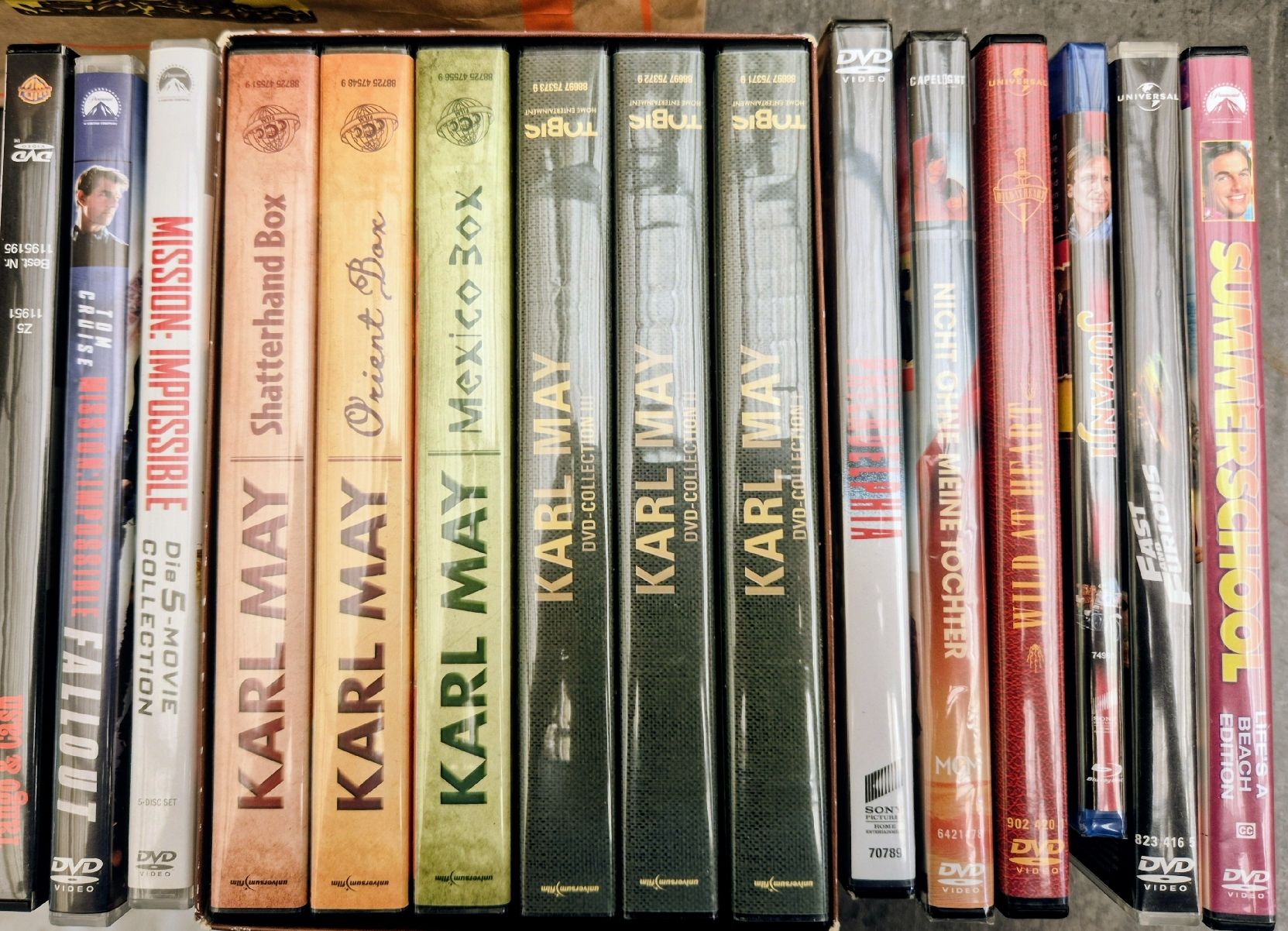 Tous les DVDs: Sack 9  ca. 30 DVD – D'occasion à Zweisimmen par Kleindietwil 3