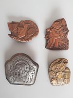 4 Fasnachtsplaketten Biel-Bienne