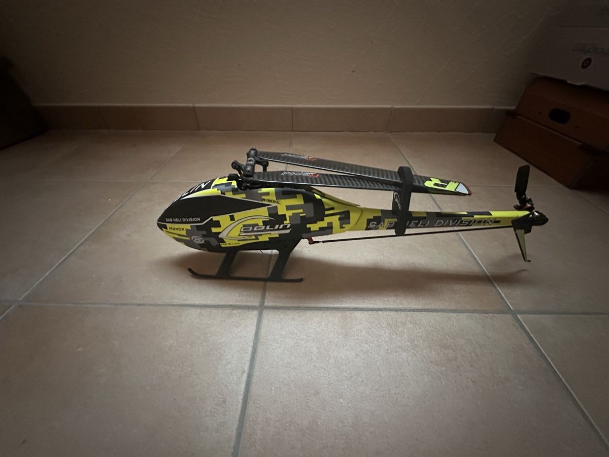 Kit di modellismo & Modellini statici: Goblin rc – Usato da Cavigliano venduto da die_z2pg 1