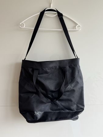 Arc'teryx Shopper Tasche schwarz Nylon guter Zustand