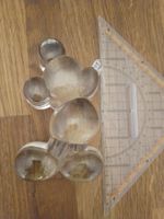 Vintage Walt Disney Mickey Mouse Glasfigur 690g