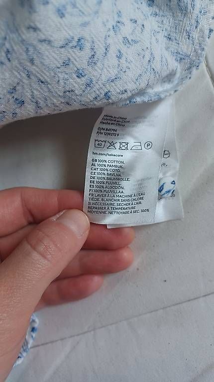 Kleider: H&M Kleid 100% Baumwolle Gr.M oder L – Gebraucht aus Burgdorf von Damlaf_9 1
