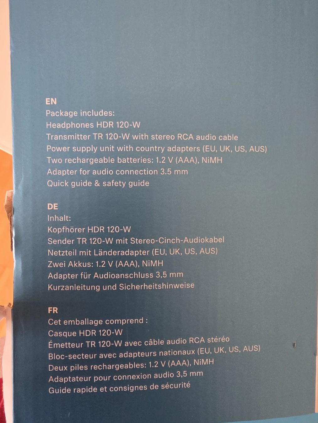 Sennheiser Casques audio: TV Kopfhörer Sennheiser – Neuf avec emballage d'origine à Lausen par LuBo456 2