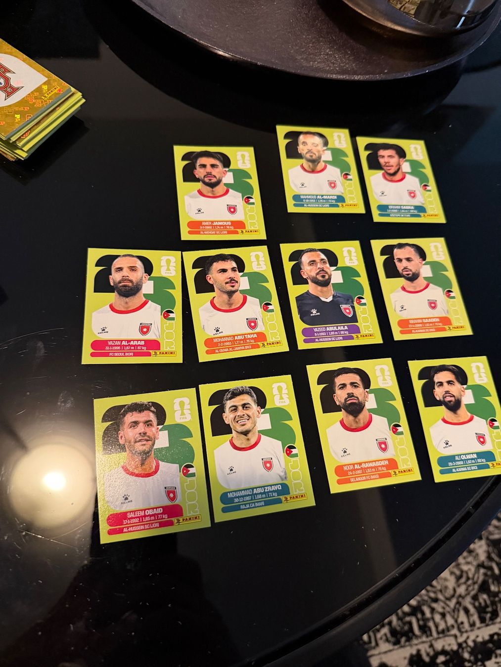 Panini Carte collezionabili: Panini World Cup 26 JOR 13Stk – Usato da Wettingen venduto da NickInc