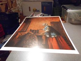 Kunstdruck, Die Goldwägerin, Pieter De H