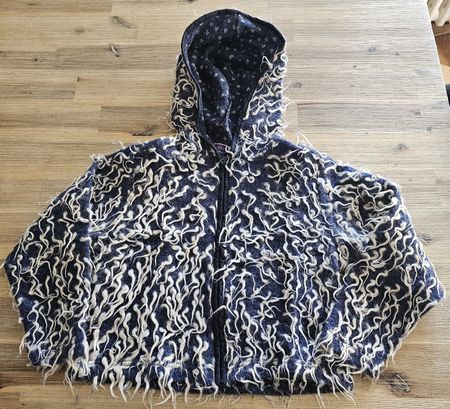 Portofino Jacke Kinder Grösse 140 Dunkelblau Wolle