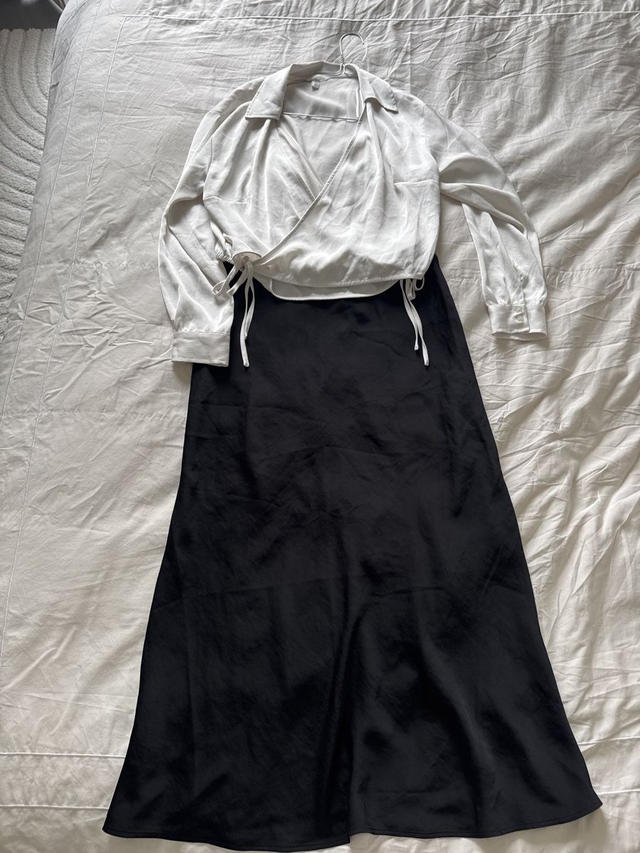 H&M Kleiderpakete: Sleek Mama Set Shirth & Midi Skirt – Gebraucht aus Horgen von mar_yy7g