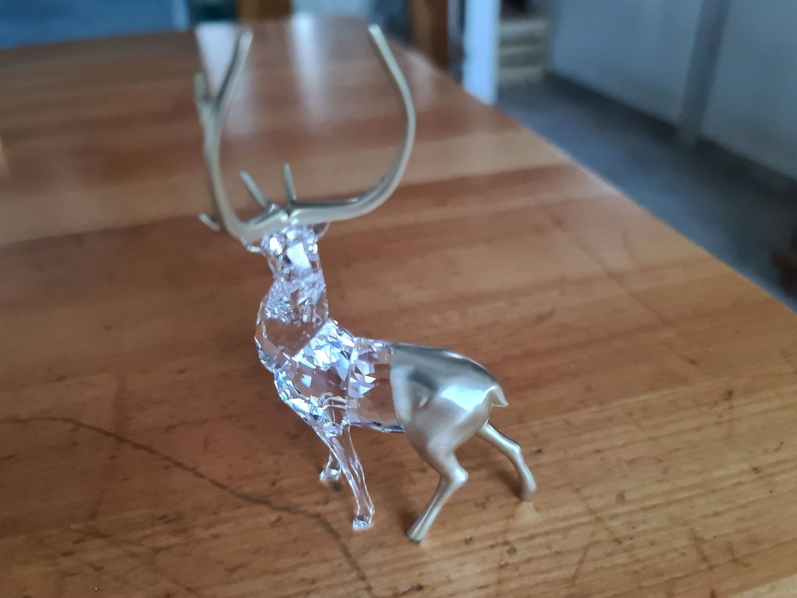 Swarovski Statuette: Swarovski Figur Stag neu und Originalverpackt – Nuovo e nell'imballaggio originale da henau venduto da Rockj 2