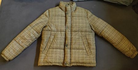 H&M Herren Winterjacke Gr. M kariert