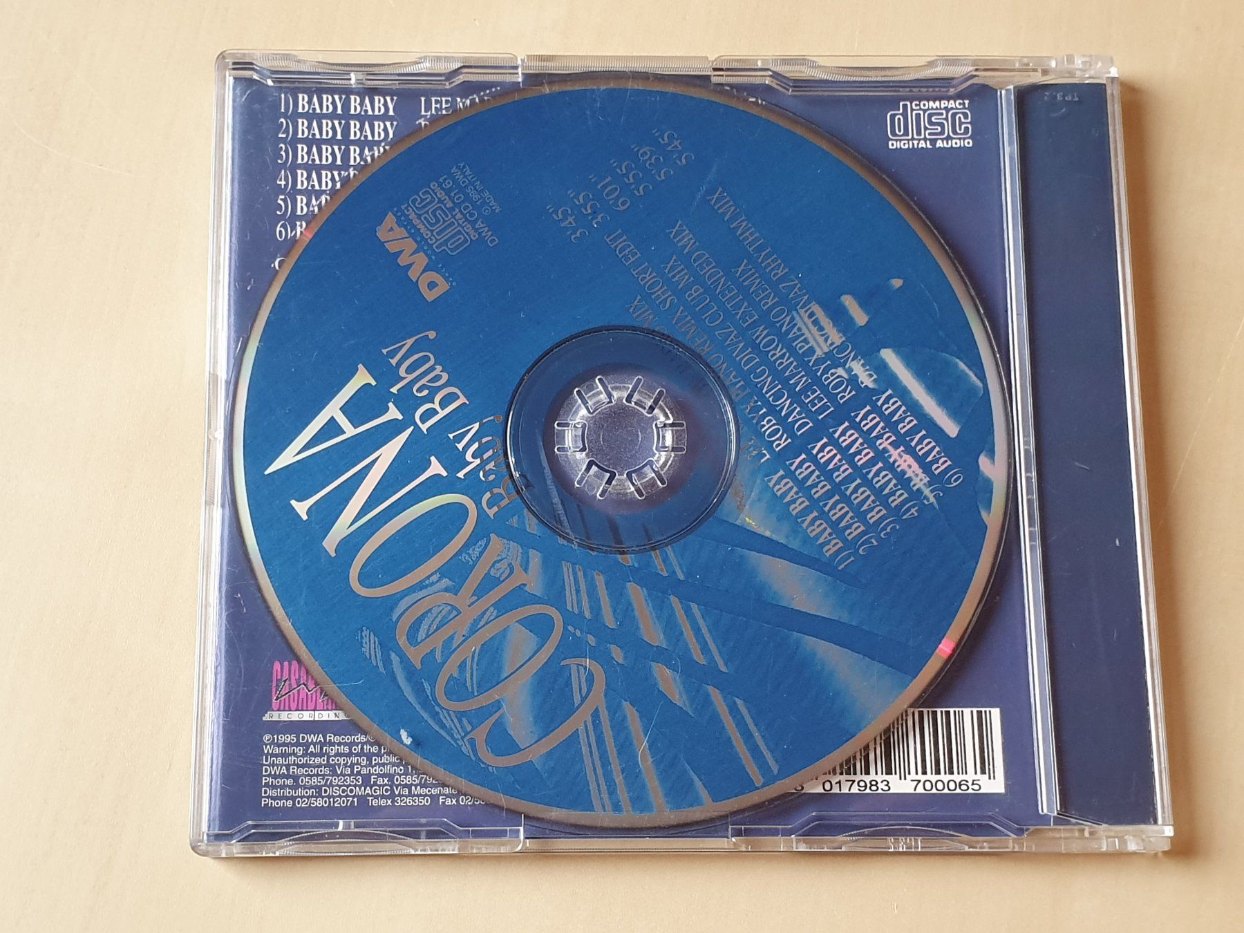 CDs: Corona Baby Baby – Gebraucht aus Stansstad von collectorsshop 1