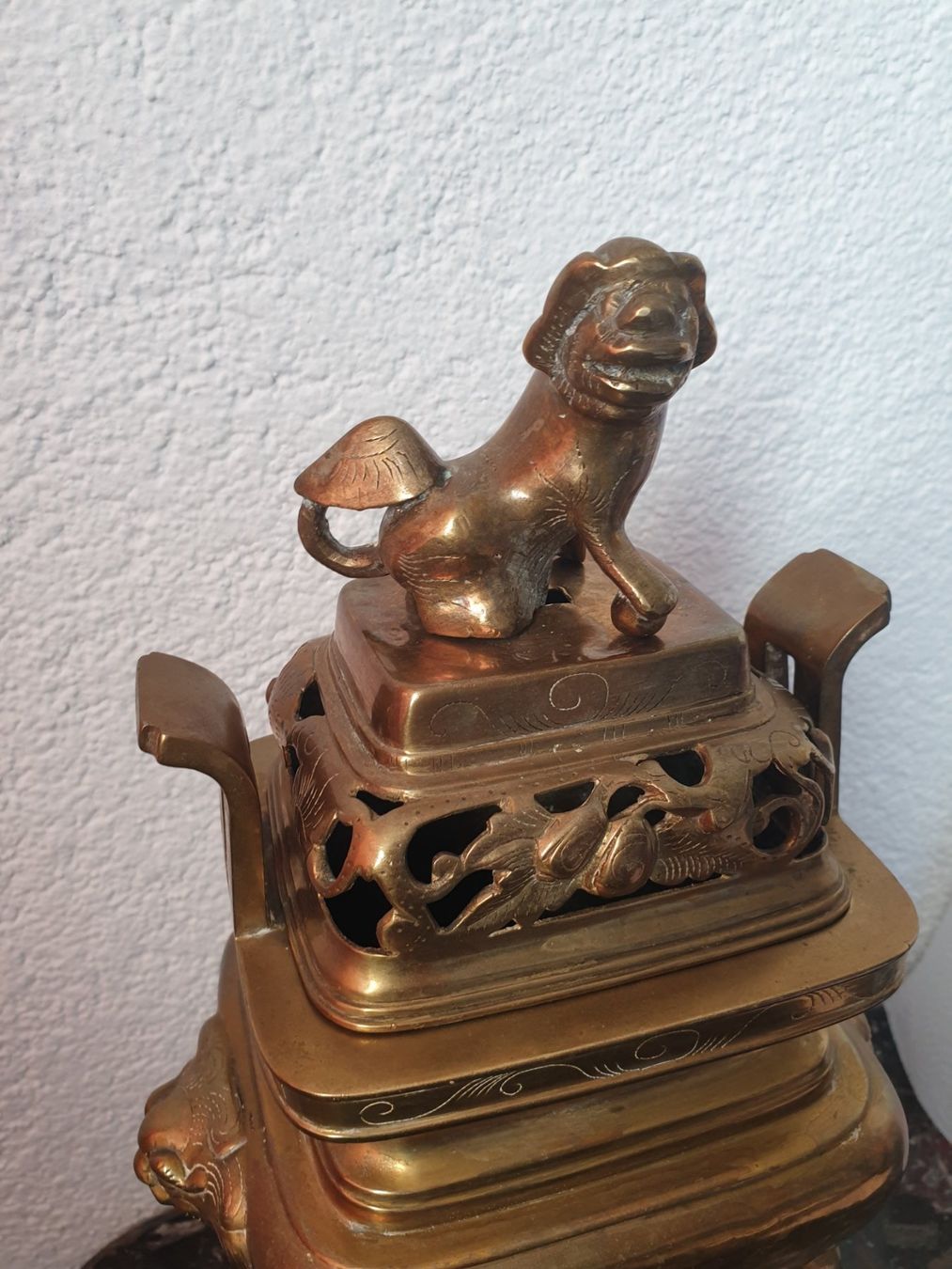 Skulpturen & Statuen: Räuchergefäss asien – Gebraucht aus Schwellbrunn von Omega-alpha 1