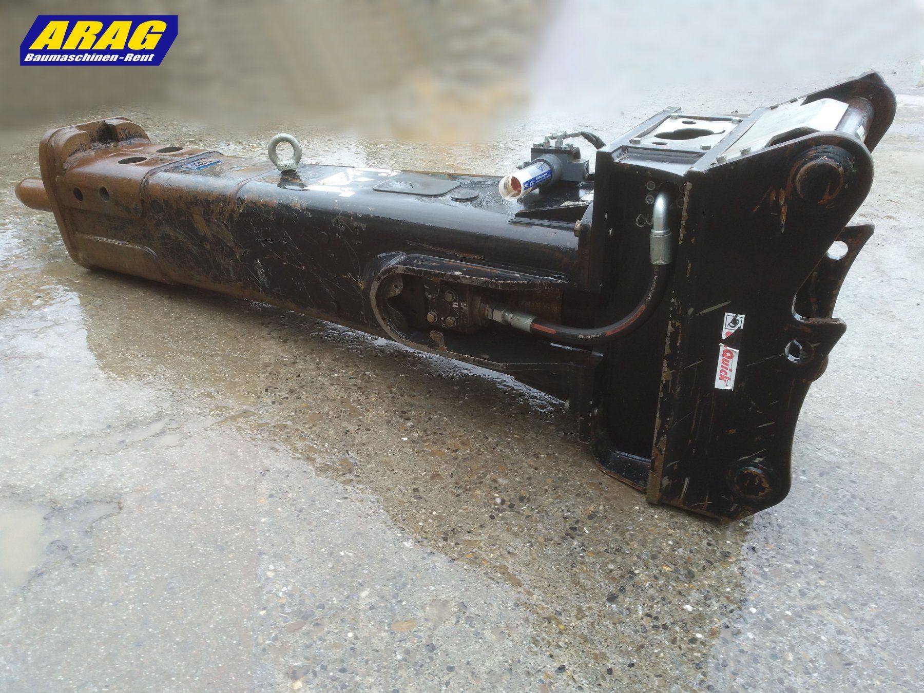Caterpillar Tutti gli attrezzi: Caterpillar H140Cs Hydraulikhammer – Usato da Hasle LU venduto da Arag08 3