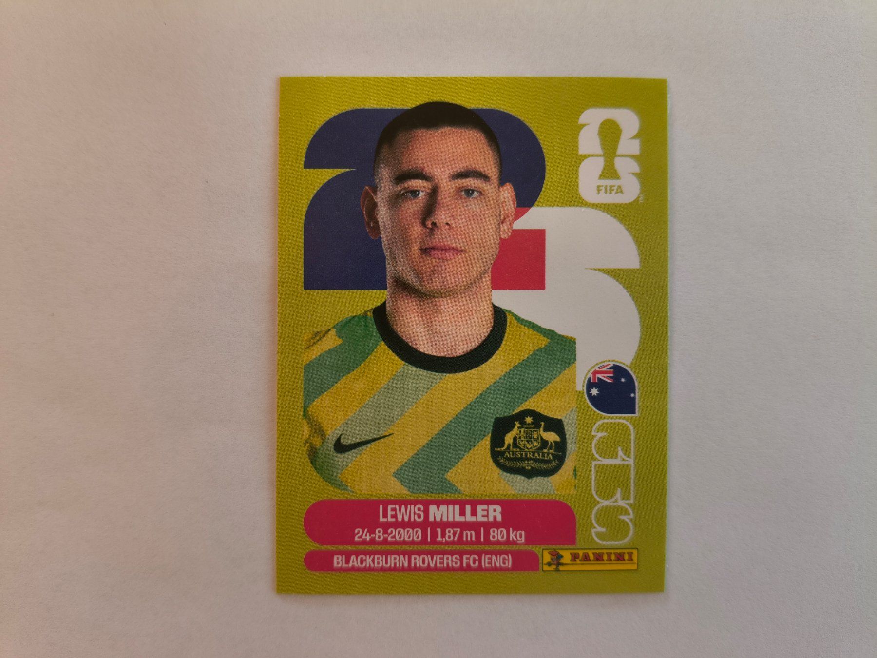 Panini Carte collezionabili: W Cup 2026 Australie N°9 Miller – Nuovo (secondo la descrizione) da Fontainemelon venduto da cathare67