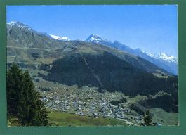 Verbier, vue générale, ungelaufen, ca. 1979, Grossformat